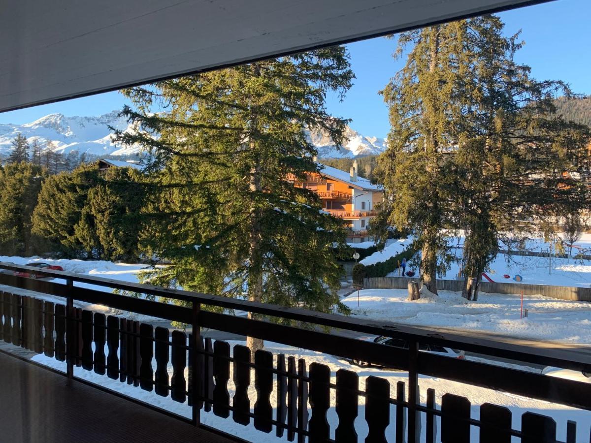 Lovely Studio In Crans' Center Экстерьер фото