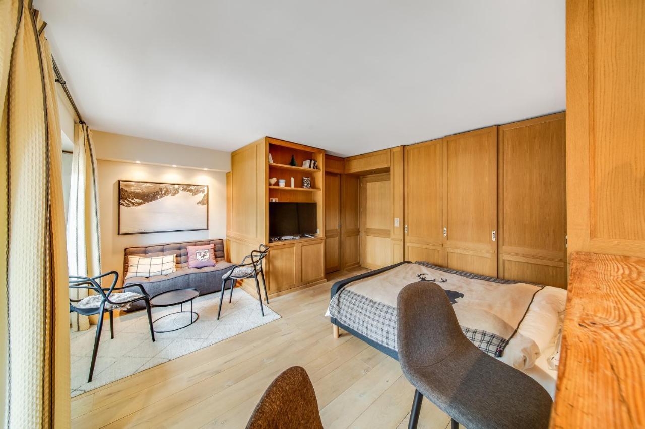 Lovely Studio In Crans' Center Экстерьер фото